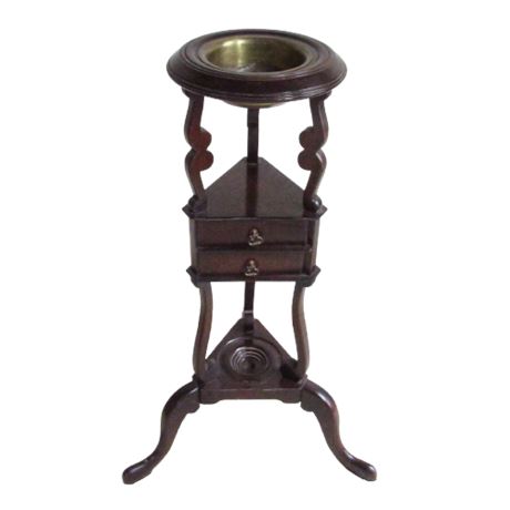 Vintage Hardwood Ashtray Stand