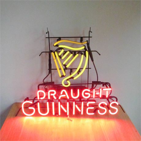 Draught Guinness Neon Sign
