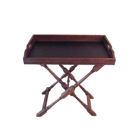 Hardwood TV Tray