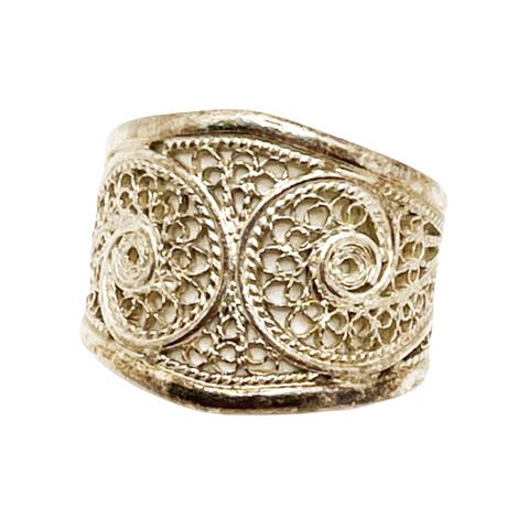 Sterling Silver Filigree Ring