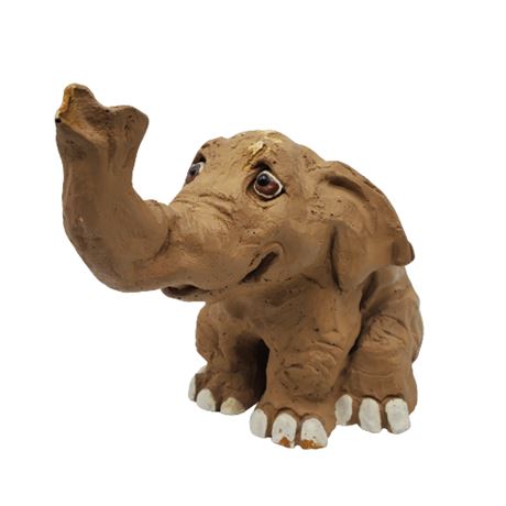 Vintage Dave Grossman Elephant Figurine