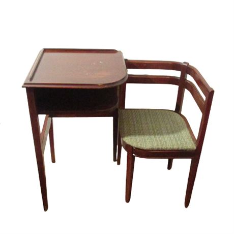 Vintage Fold-Out Telephone Table