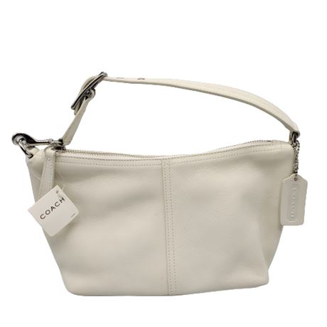 Coach Legacy White Leather Demi Shoulder Bag