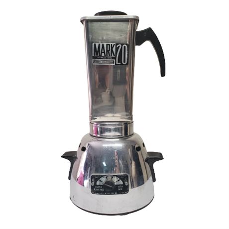 Vintage VitaMix Mark 20 Chrome Blender