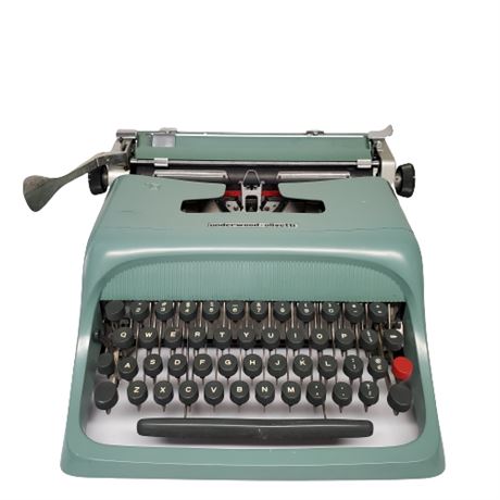 Vintage Italian Olivetti-Underwood Studio 44 Typewriter