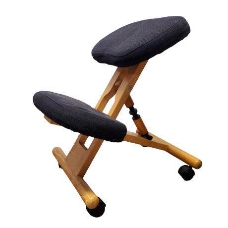 Wooden Ergonomic Kneeling Office Chair