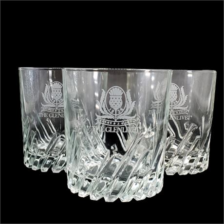 The Glenlivet Scotch Rocks Glasses