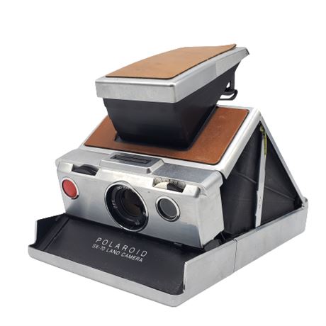 Vintage Polaroid SX-70 Fold Flat Land Camera