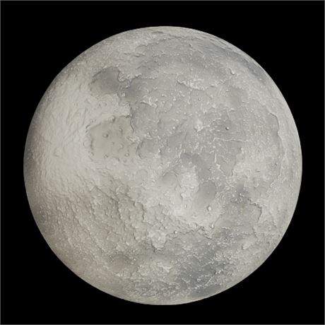 3D Full Moon Wall Light