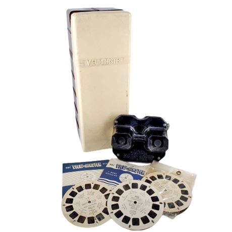 Vintage Sawyer's View-Master w/ Box and Reels