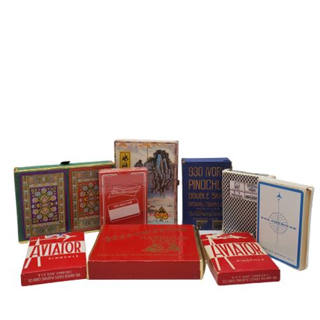 Vintage Playing Cards Lot