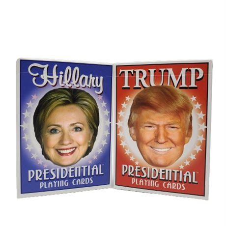 2016 Hillary & Trump Playing Cards