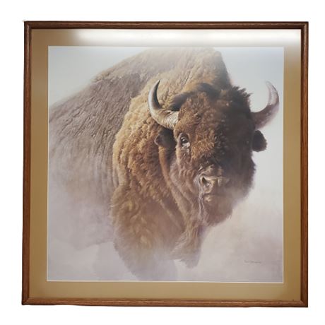 Robert Bateman "Chief" Buffalo Fine Art Print