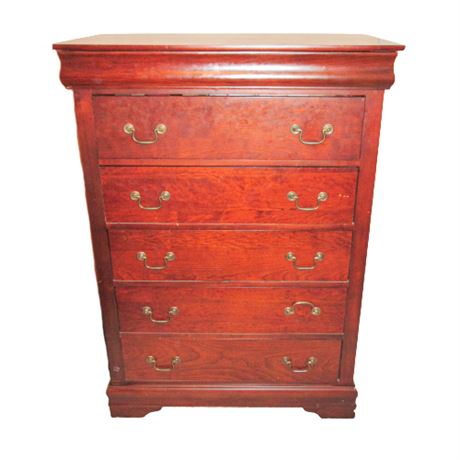 Oak 5 Drawer Dresser