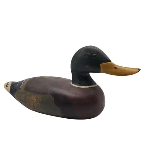 Adventure Marketing Wooden Mallard Duck Decoy