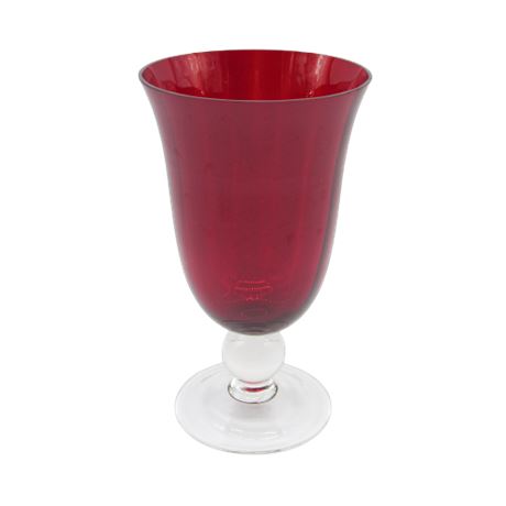 Red Chalice Wine Glasses