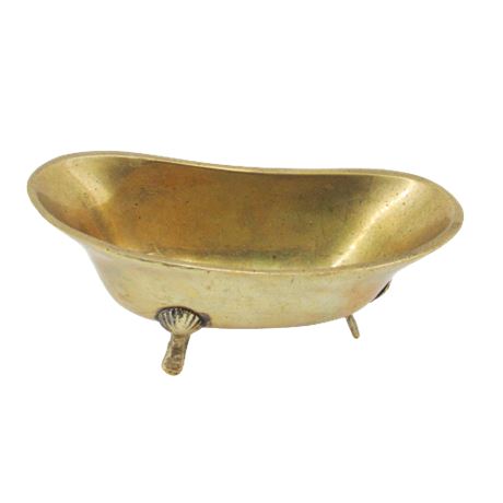 Decorative Brass Footed Bathtub