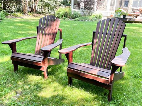Pine Adirondack Chairs