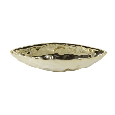 Hometrends Gold Colored Bowl