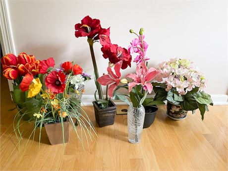 Floral Decor Lot