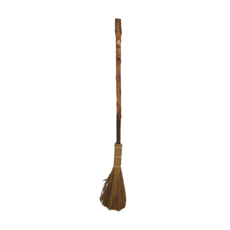 Tree Spirit Hand Carved Kitchen Broom