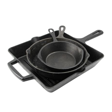 Cast Iron Pan Lot