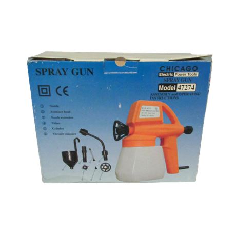 Orange Chicago Spray Gun