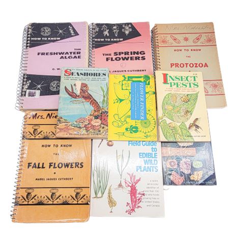 Floral / Wildlife Book Lot