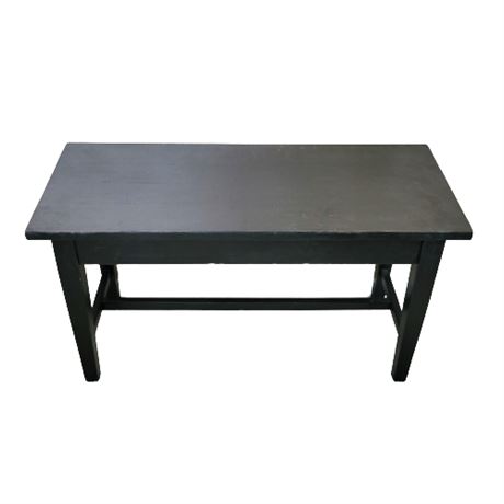 Black Pine Piano Bench