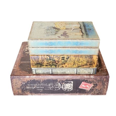 Vintage Styled Book Boxes