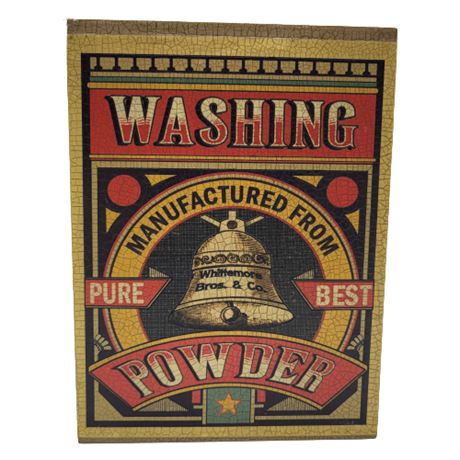 Vintage Style Reproduction Washing Powder Display Box