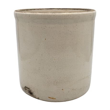 Antique Salt Glazed Stoneware Crock