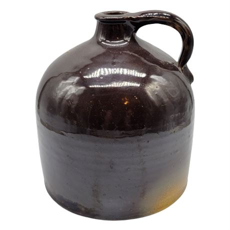 Antique Brown Glaze Stoneware Jug