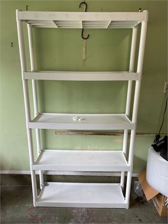 Plastic Shelving Unit