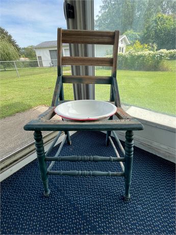 Antique Planter Chair