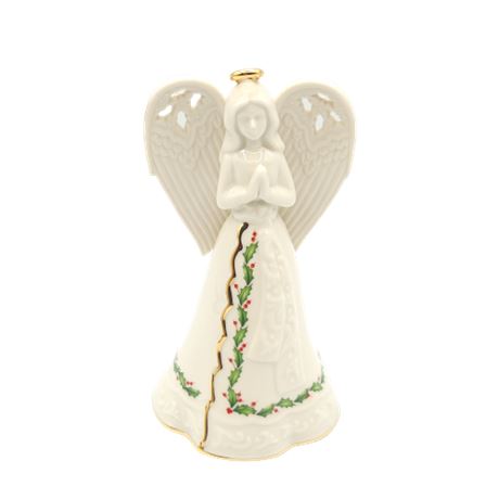 White Lenox Angel Bell