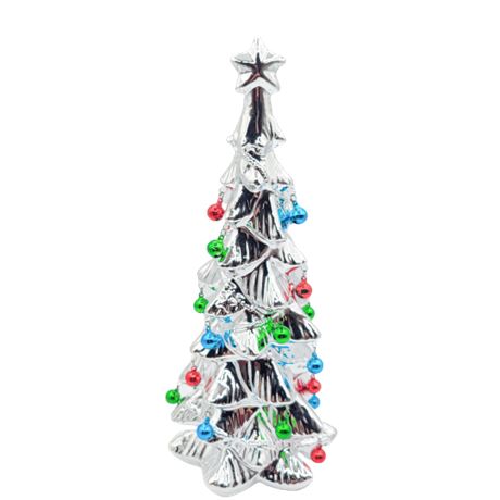 Miniature Silver Christmas Tree