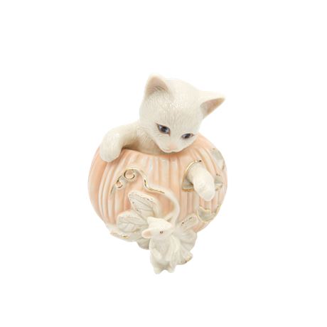 Lenox Halloween Cat  Figurine