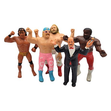 1980s WWF Titan Sports by LJN Wrestling Figures (Lot 1 of 3)