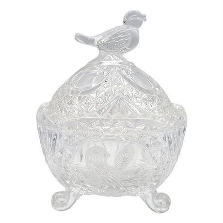Hofbauer "The Byrdes Collection" Lidded Candy Dish