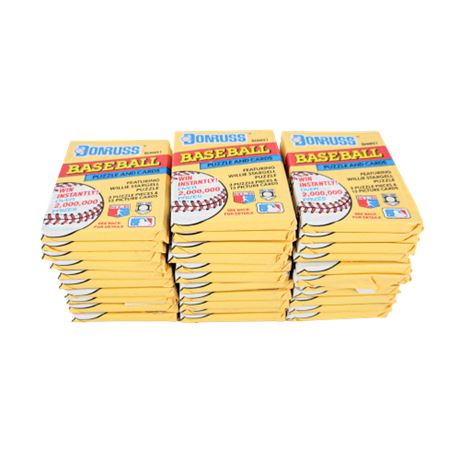 Unopened Donruss Series I Baseball Puzzle and Card Packs