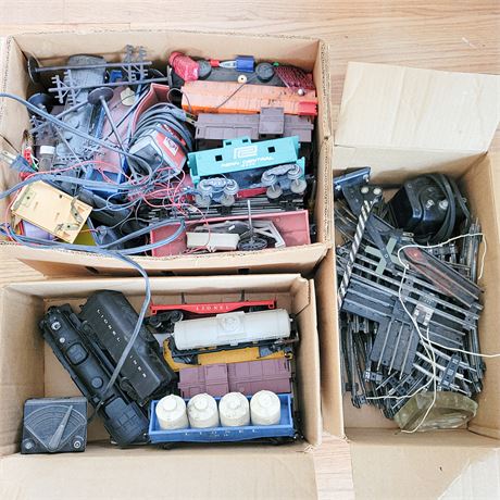Large Model Train Lot