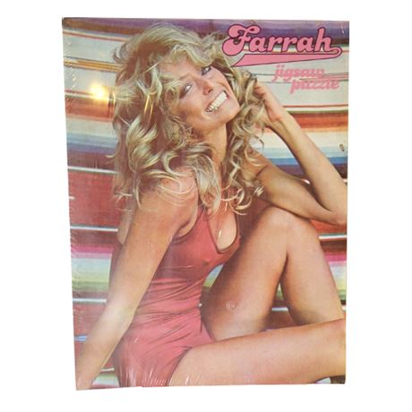 1977 Farrah Fawcett Unopened Jigsaw Puzzle
