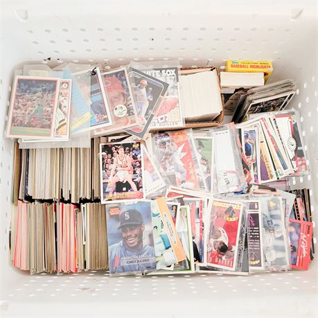 Large Sports Card Lot