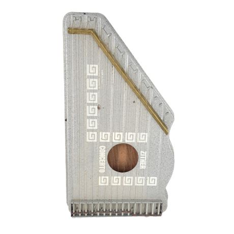 Vintage Jr. Zither Concerto Metal Lap Harp