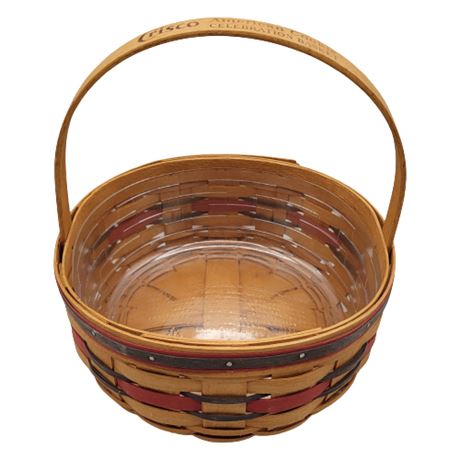 1992 Longaberger Crisco American Cookie Celebration Basket