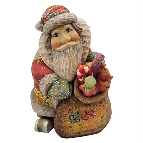 G. Debrekht "On the Go Santa Box" DerEvo Limited Edition Figurine
