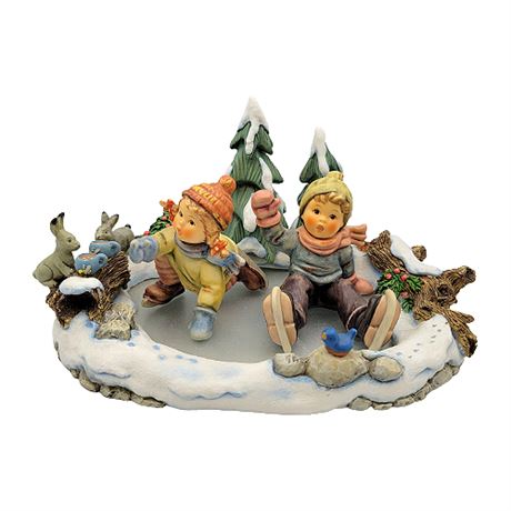 Goebel Hummel "Icy Adventure" 3pc Set