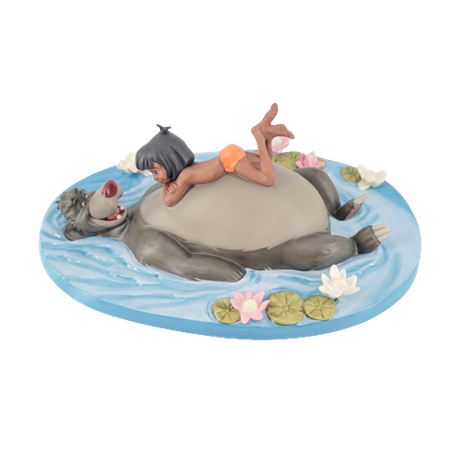 Disney "Jungle Harmony" Baloo & Mowgli Jungle Book Figurine (WDCC)