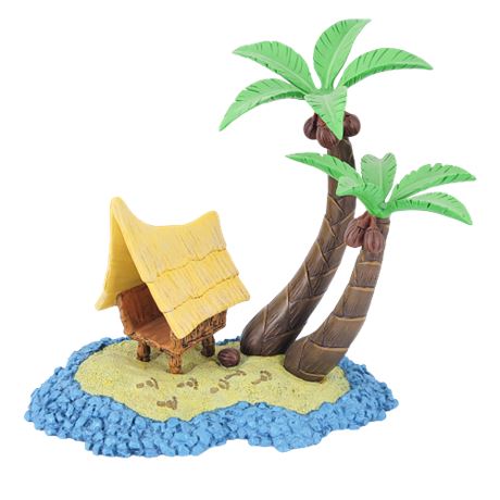 Disney "Tank Tiki Hut" Finding Nemo Figurine (WDCC)